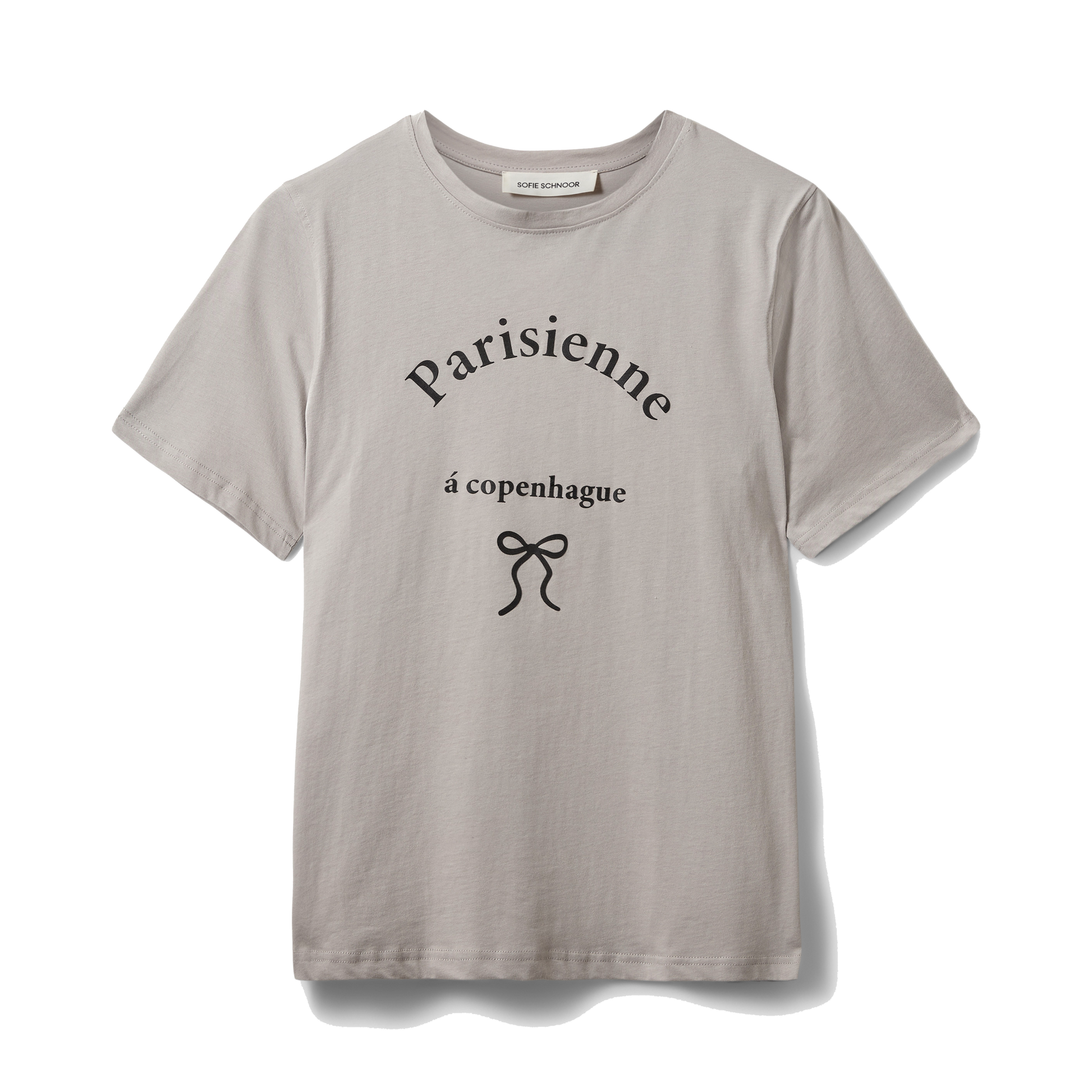 Sofie Schnoor Zena Printet T-Shirt, Dark Grey