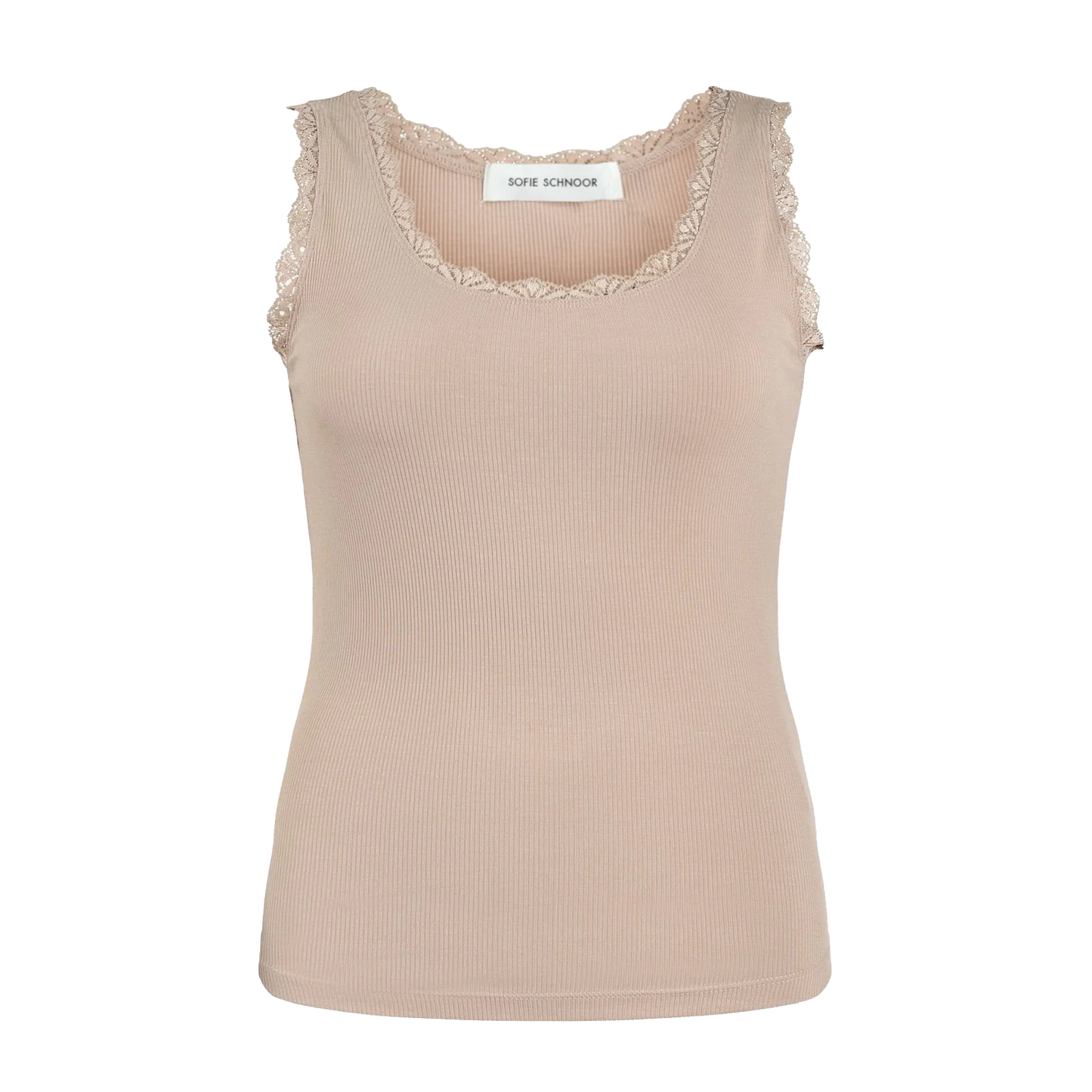 Sofie Schnoor Top med blonde, Beige