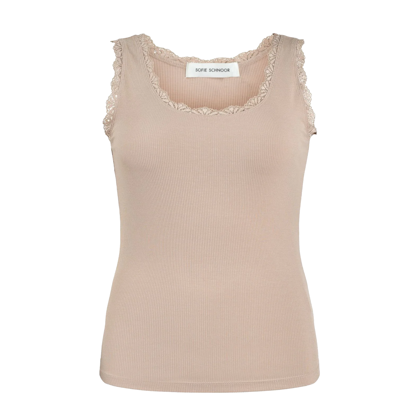 Sofie Schnoor Top med blonde, Beige