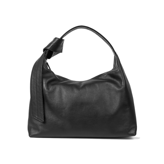 Second Female Soba Leather Bag, Black