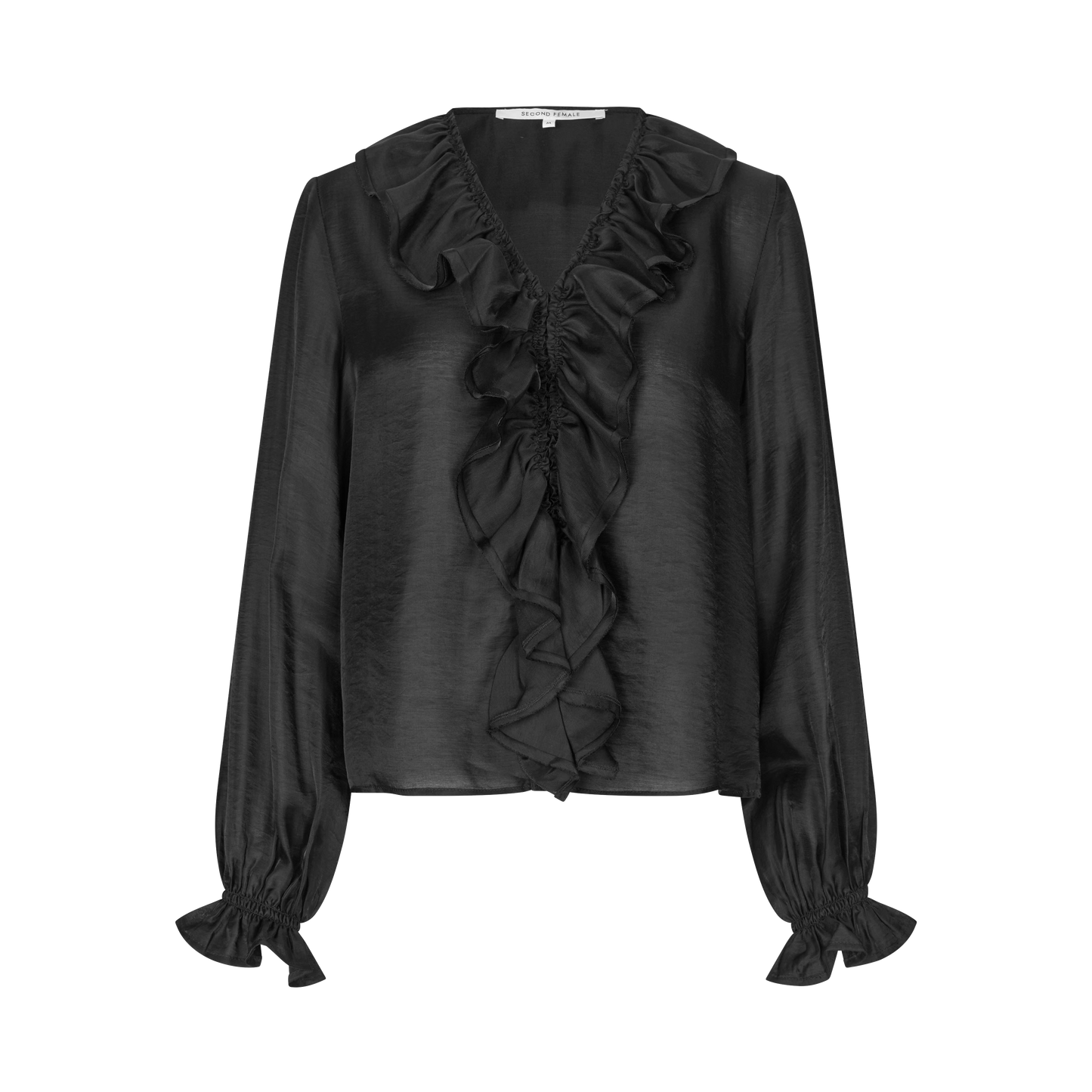 Second Female Saggie Blouse, Black
