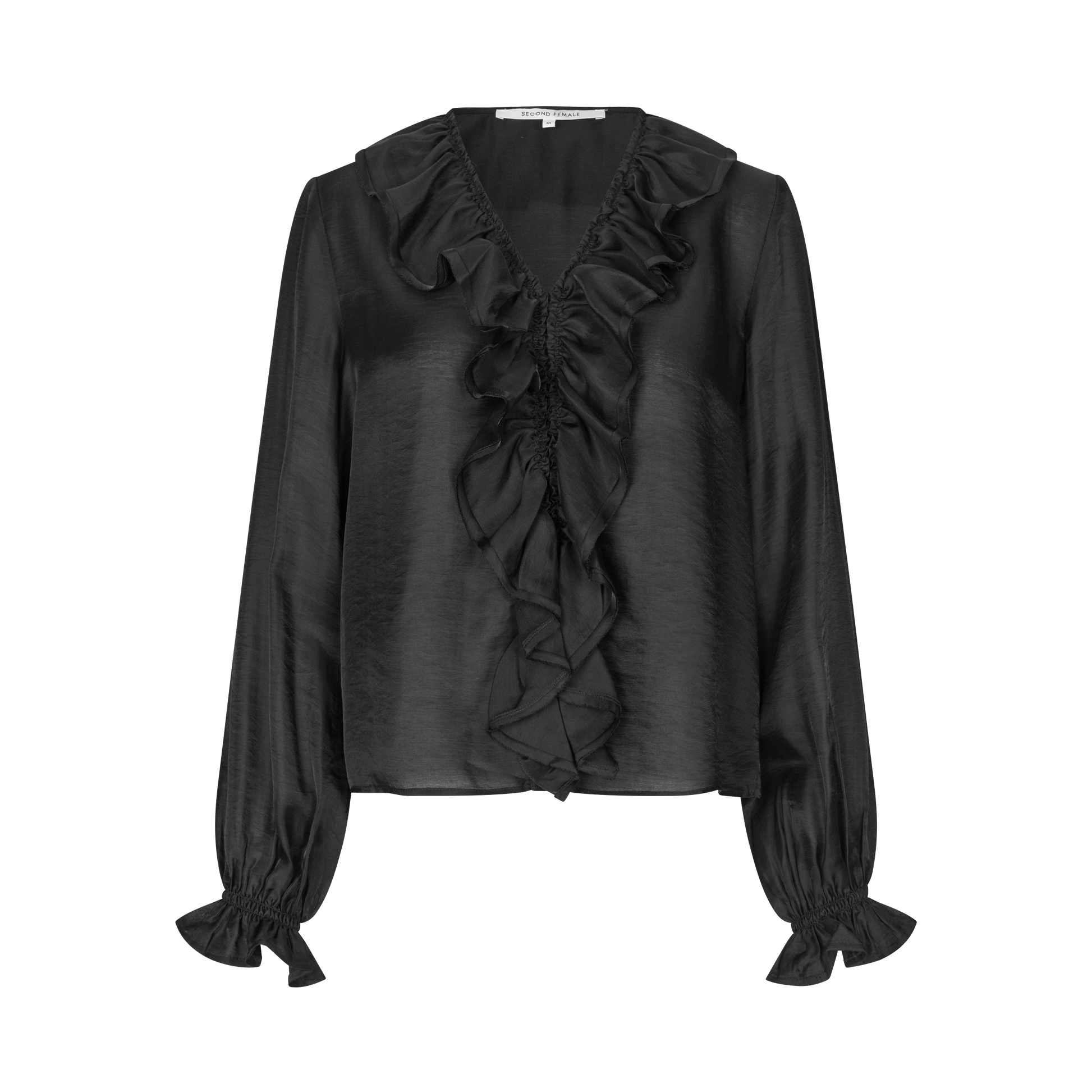 Second Female Saggie Blouse, Black