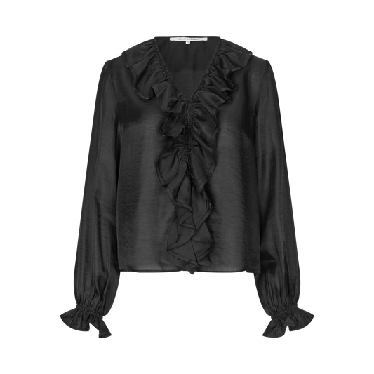 Second Female Saggie Blouse, Black