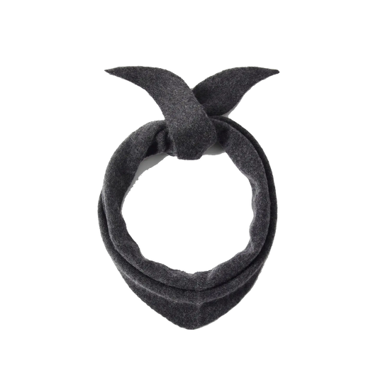 Selected Maria Narrow Cashmere Scarf, Dark grey Melan/Melange