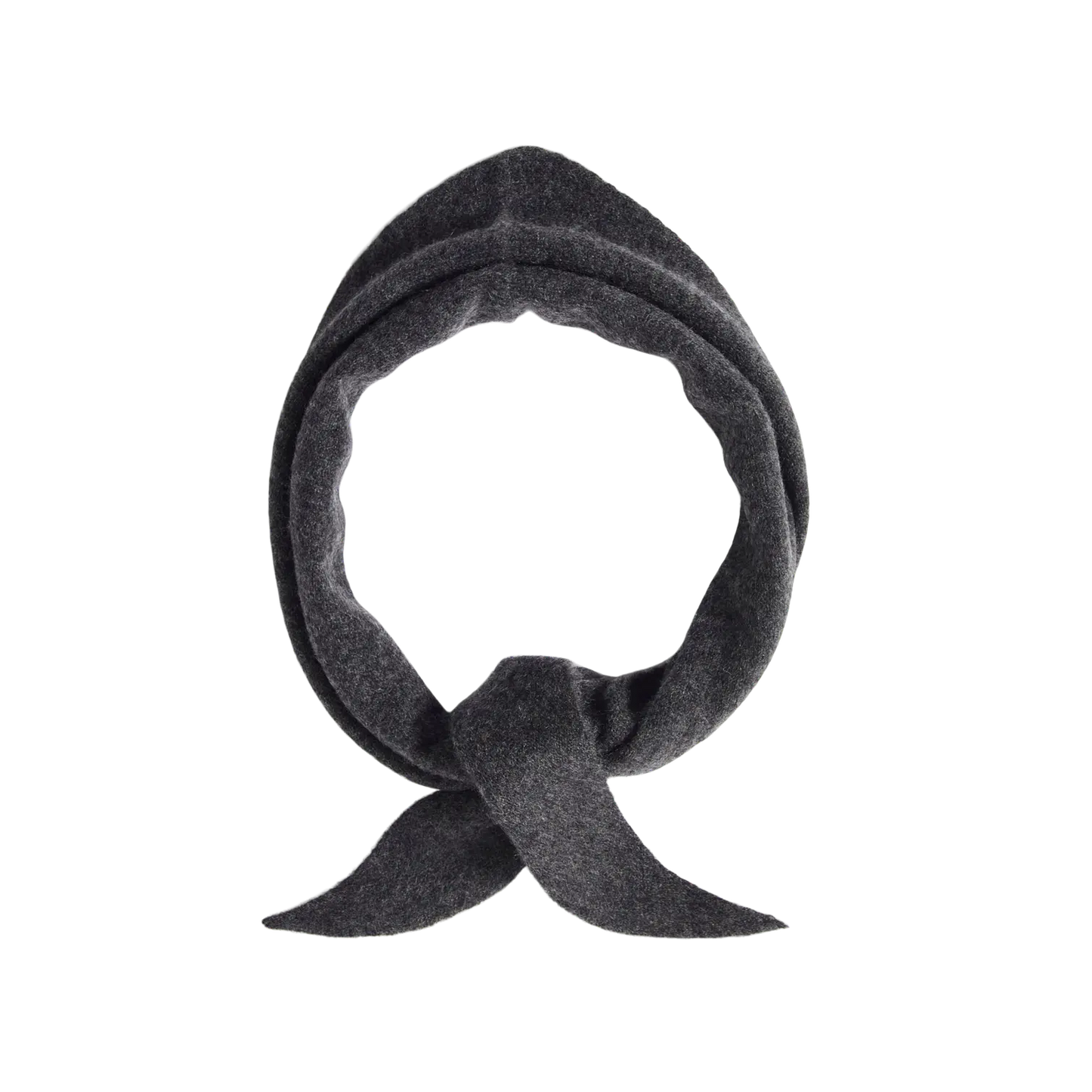Selected Maria Narrow Cashmere Scarf, Dark grey Melan/Melange