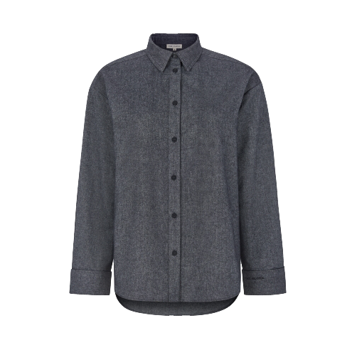 Esmé Studios Svea Shirt, Black Mélange