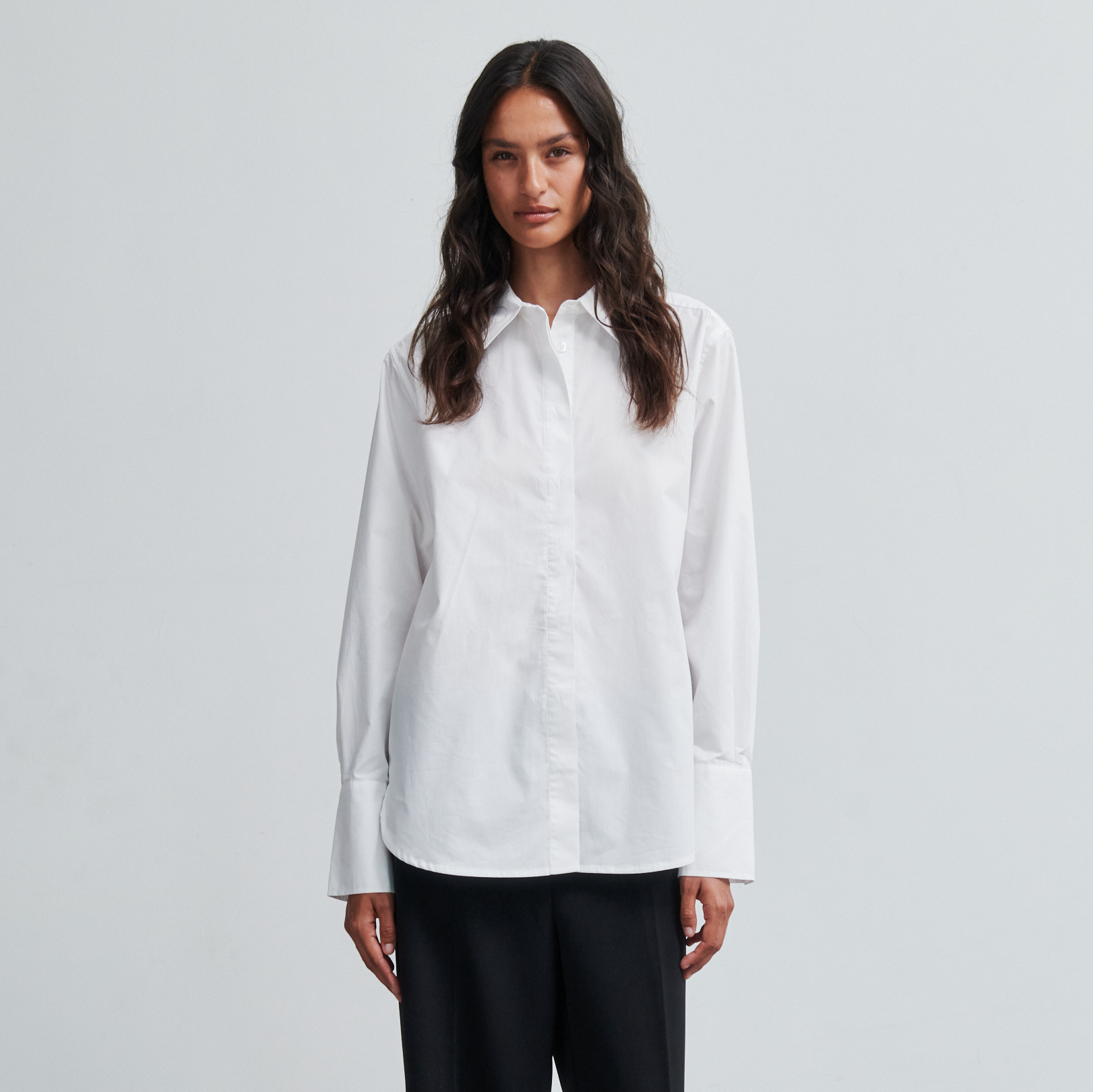 Second Female Larkin Shirt, White
