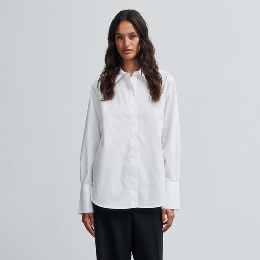 Second Female Larkin Shirt, White