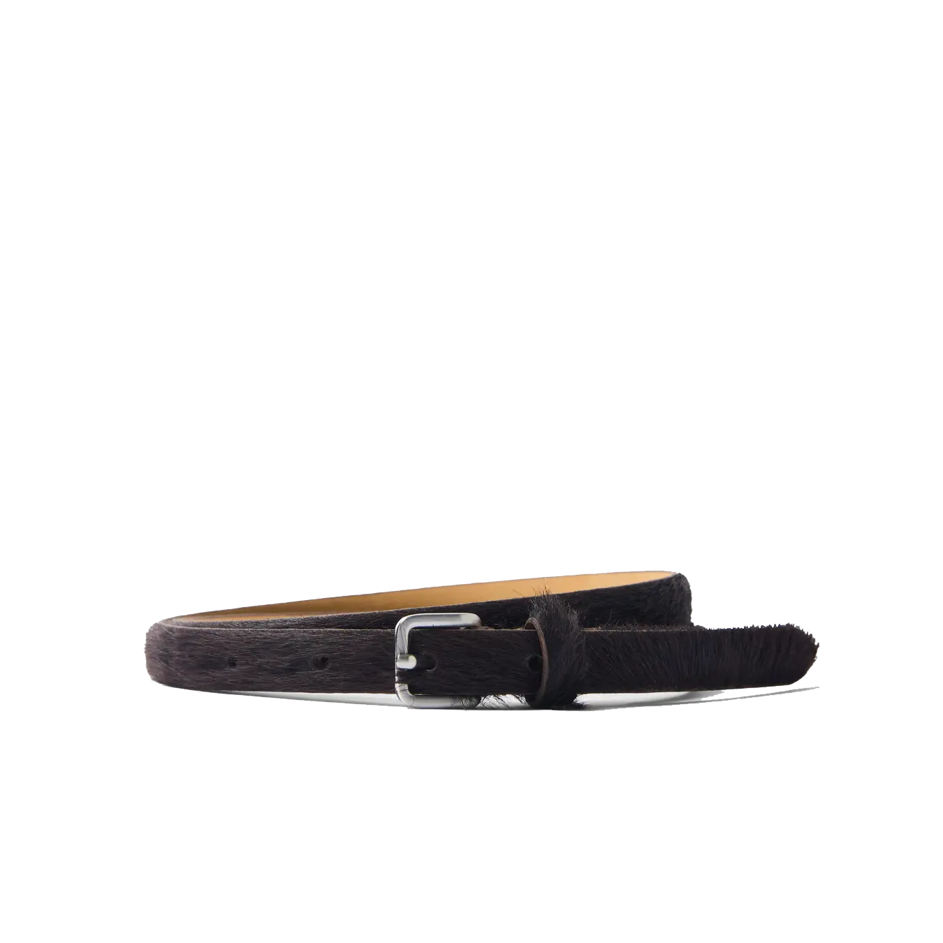 Selected Caroline Slim Cow Belt, Delicioso