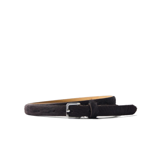 Selected Caroline Slim Cow Belt, Delicioso