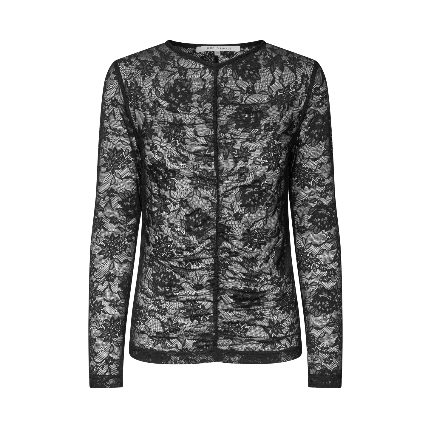 Second Female Social Tee, Black