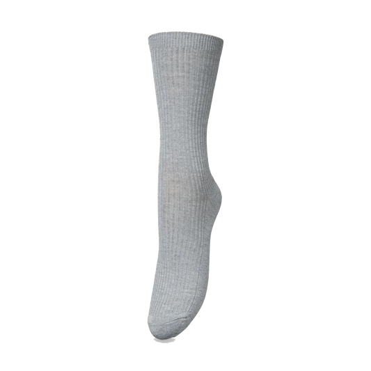Beck Söndergaard Telma Solid Sock, Light Grey Melange