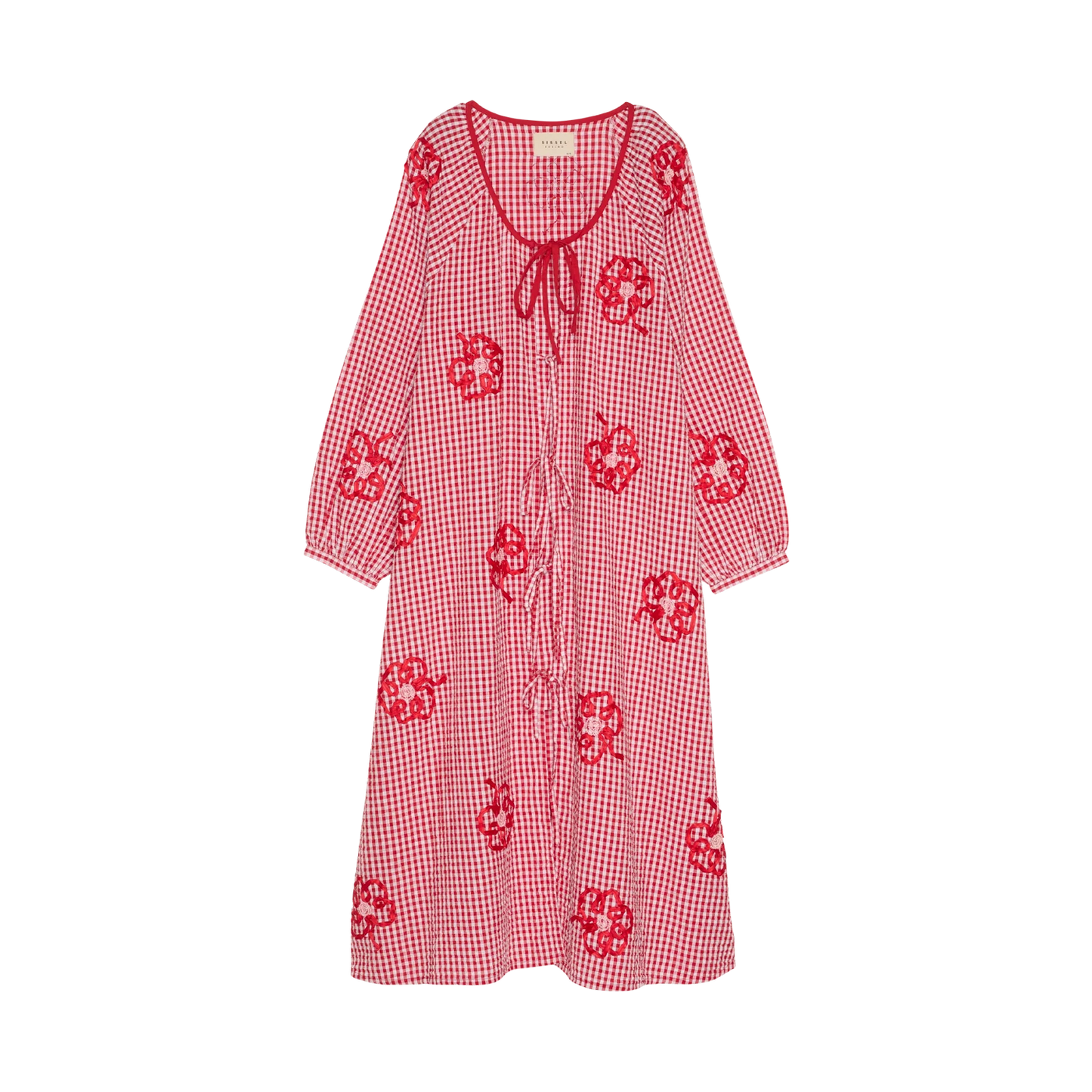 Sissel Edelbo Sunny Dress, Red Checks