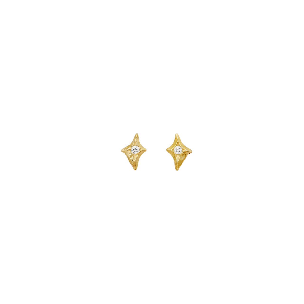 Maanesten 10047A Sylfide Earrings, Forgyldt