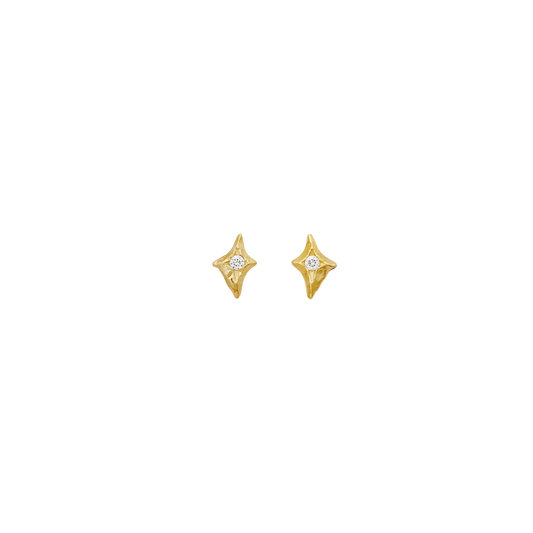 Maanesten 10047A Sylfide Earrings, Forgyldt
