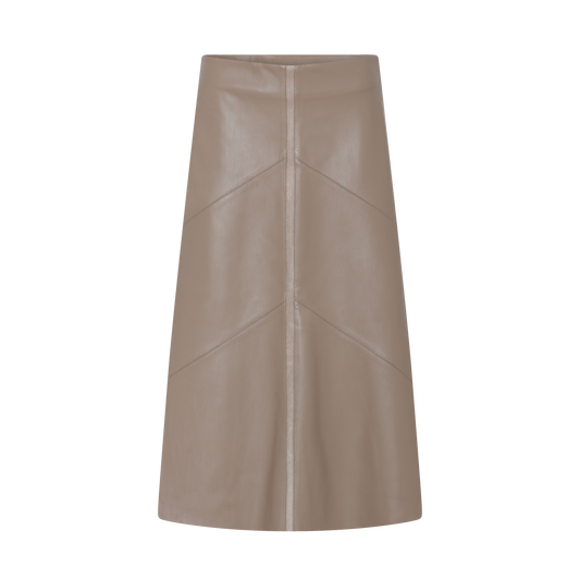 Bruuns Bazaar VeganiBBEleen nederdel, Silver Mink