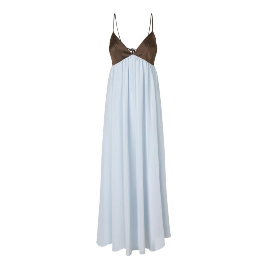 Second Female Veroma Strap Dress, Gray Dawn