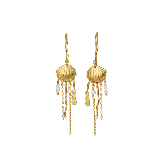 Maanesten 9901A Zale Earrings, Gold