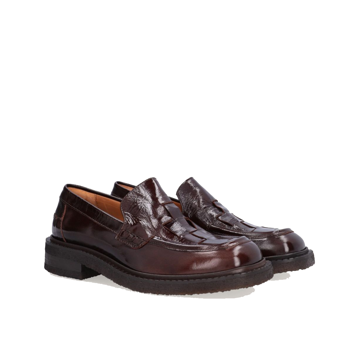 Billi Bi A9023 Loafer, Mogano Naplack