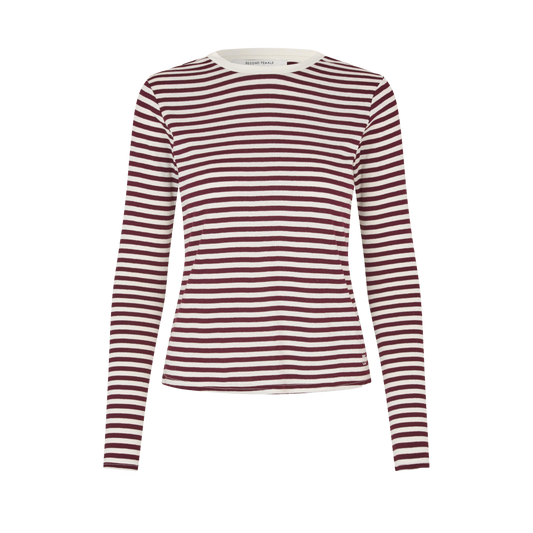 Second Female Alvilda O-Neck Tee, Fudge