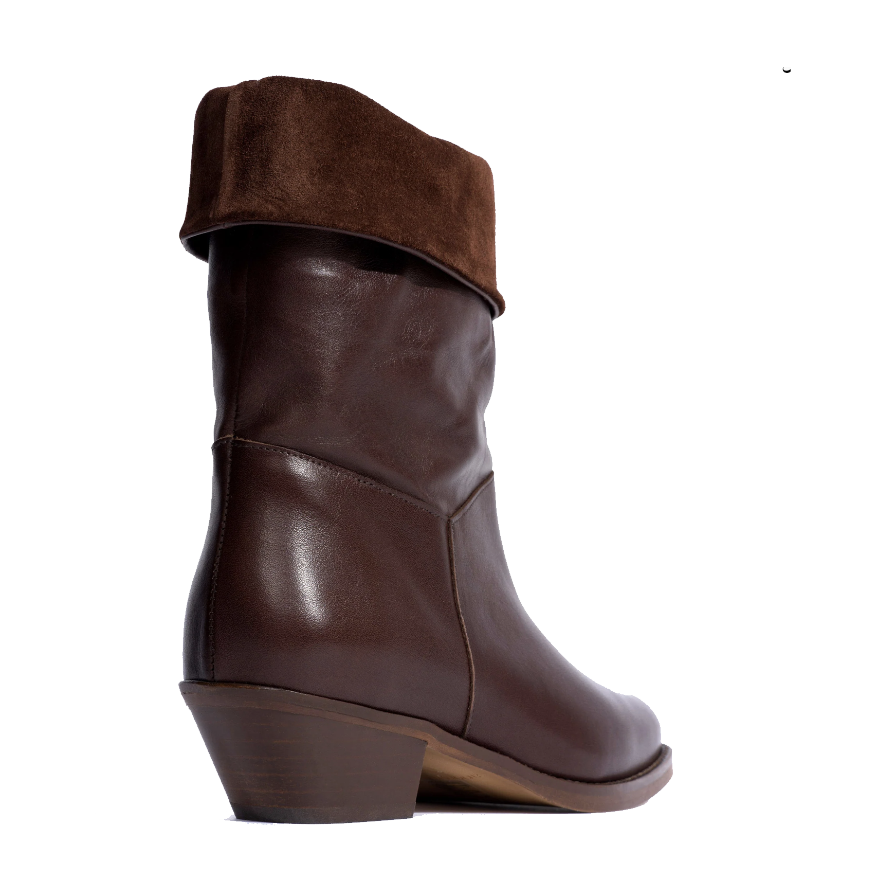 Anonymous Patricia Vegetal soft calf & suede leather