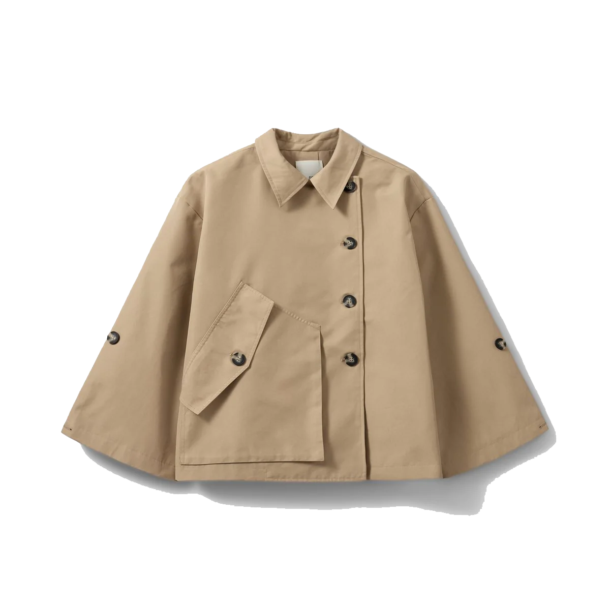 Sofie Schnoor Kort Trenchcoat, Camel