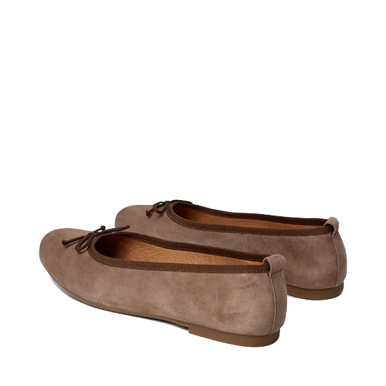 Pavement Lucy Ballerina, Mole Suede