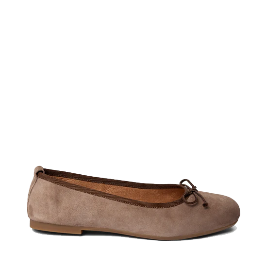 Pavement Lucy Ballerina, Mole Suede