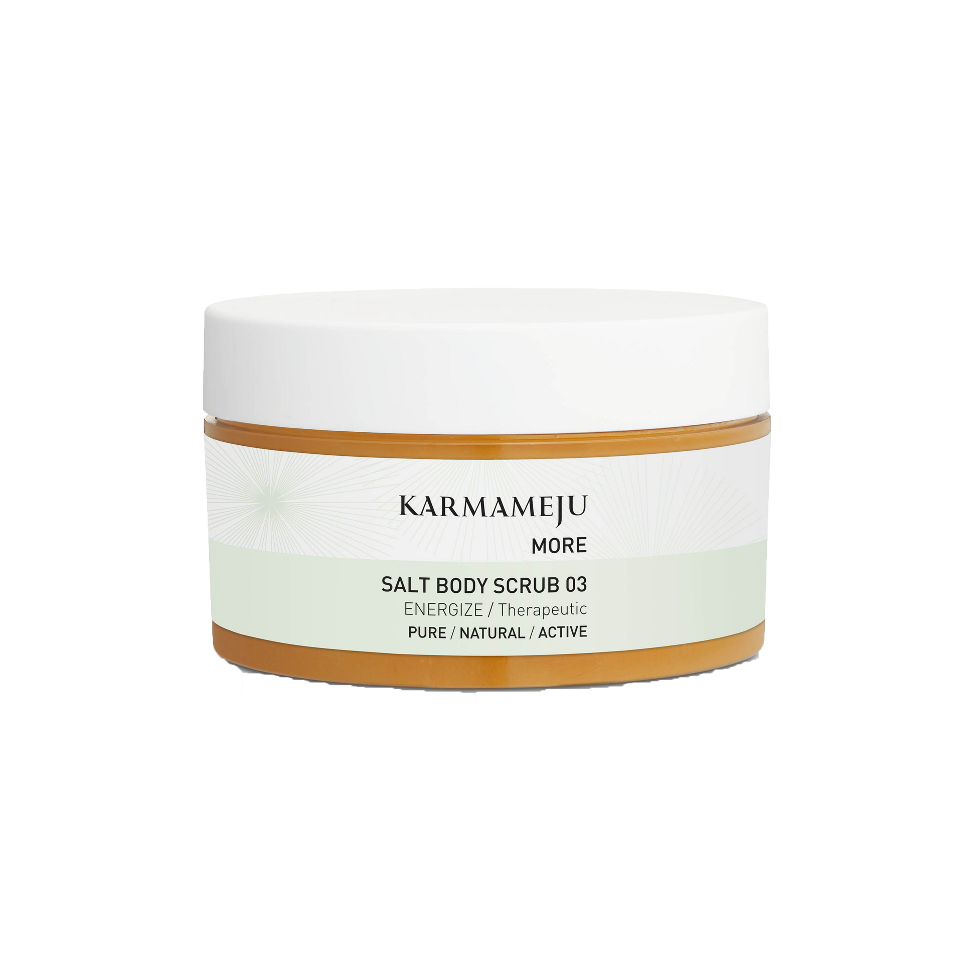 Karmameju Natural Salt Body Scrub, More