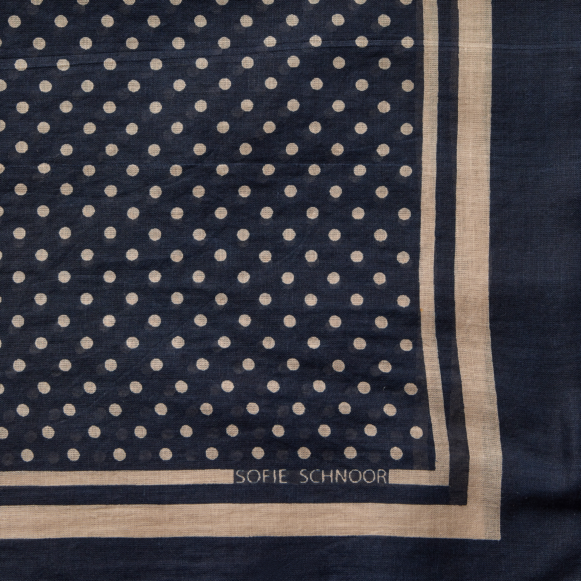 Sofie Schnoor Mia Scarf, Navy Blue