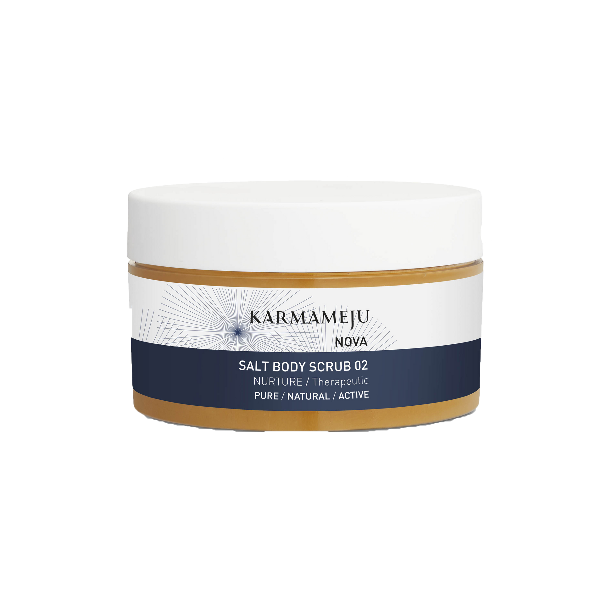 Karmameju Natural Salt Body Scrub, Nova