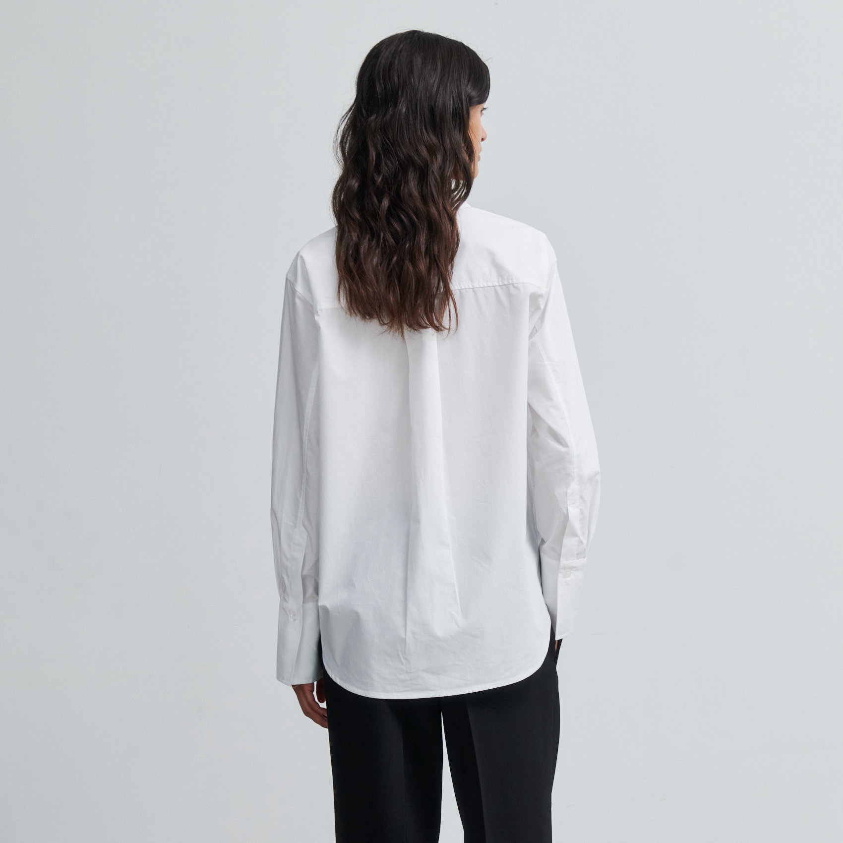 Second Female Larkin Shirt, White
