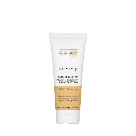 Karmameju Solcreme SPF 15 Travelsize, 100ml