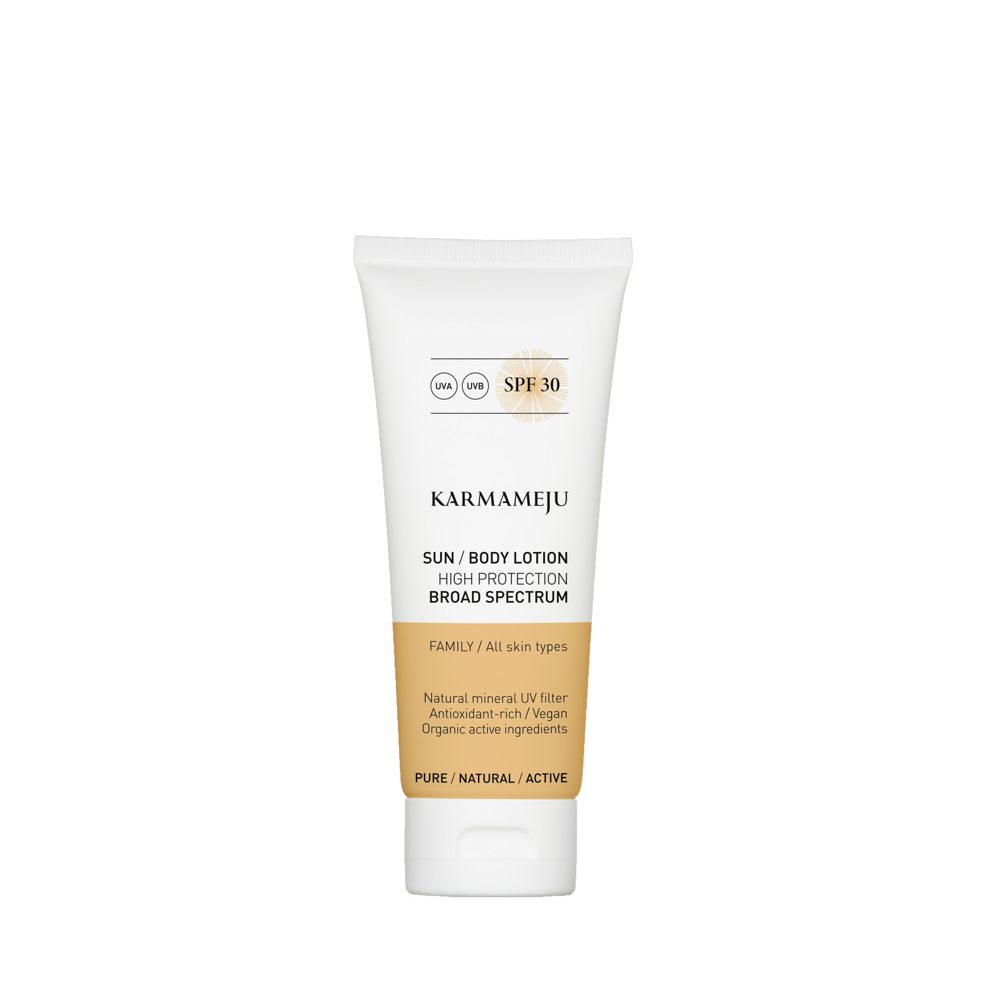 Karmameju Solcreme SPF 30 Travelsize, 100ml