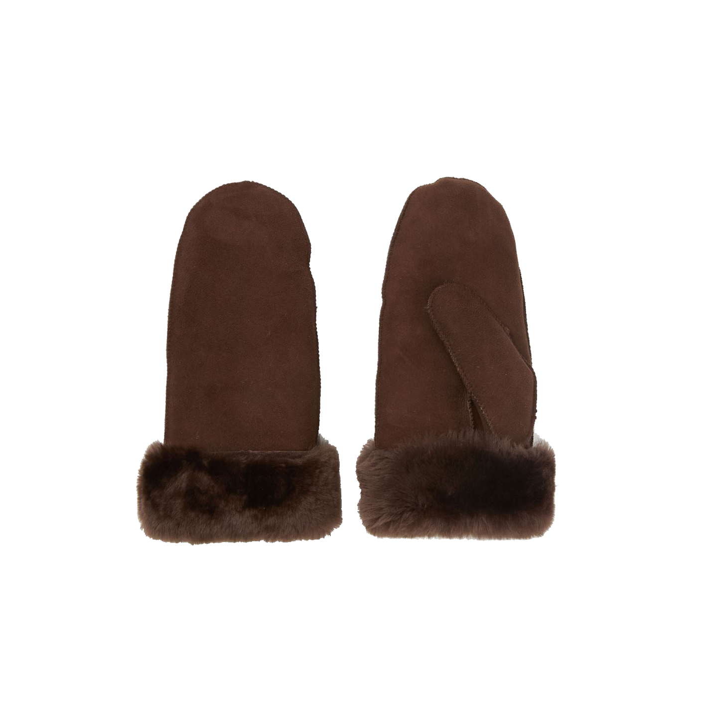 Beck Söndergaard Doa Shearling Mitten, Chocolate Torte
