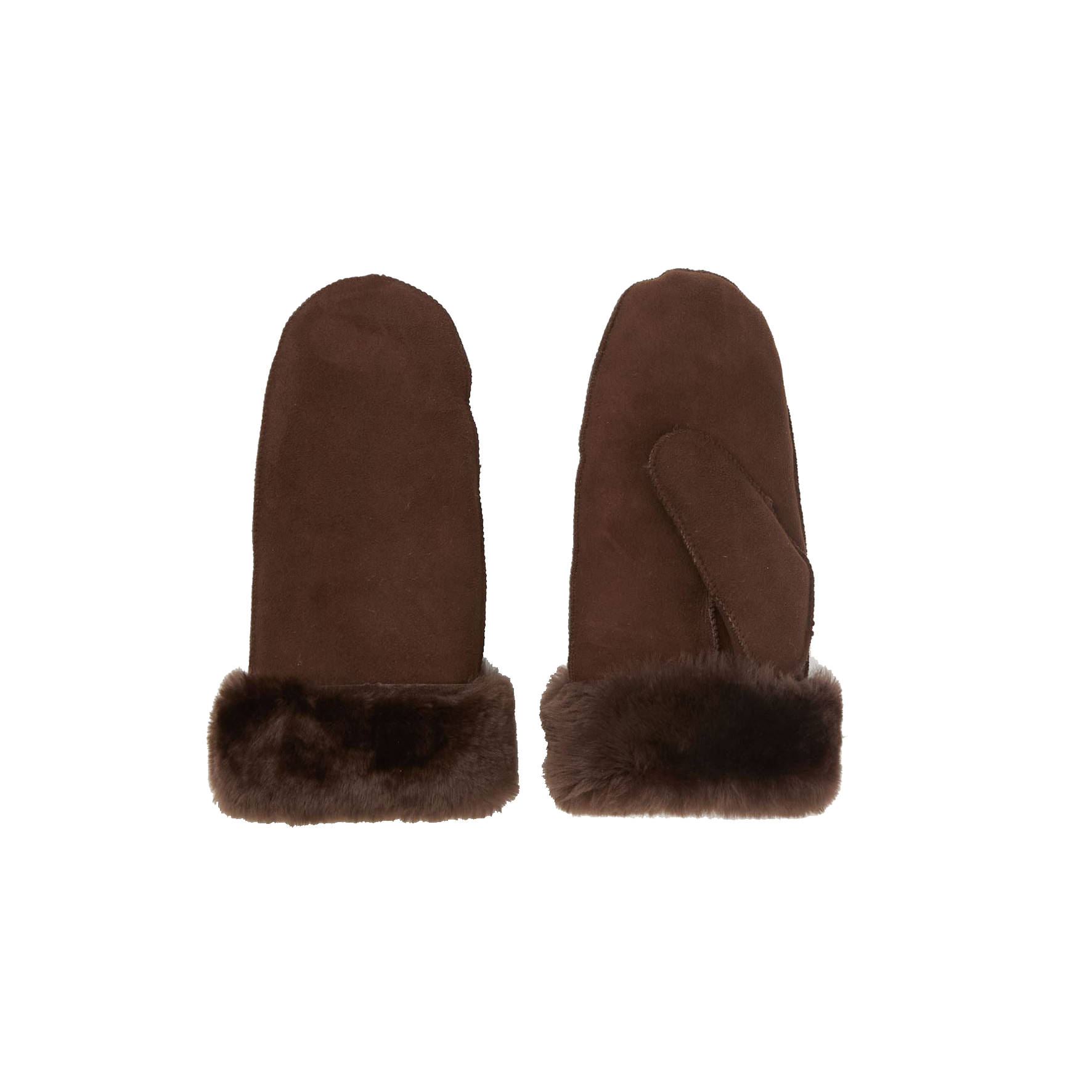Beck Söndergaard Doa Shearling Mitten, Chocolate Torte