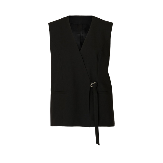 Selected Alia Vest, Black