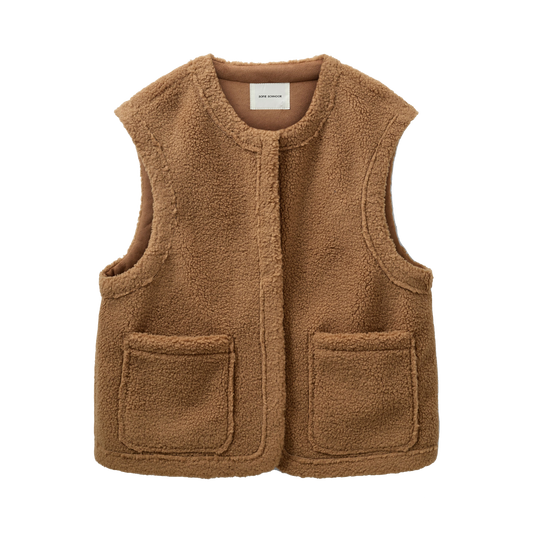 Sofie Schnoor Morgan Vest, Camel