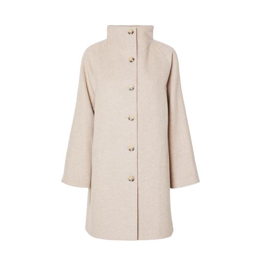 Selected Vinni Coat, Sandshell