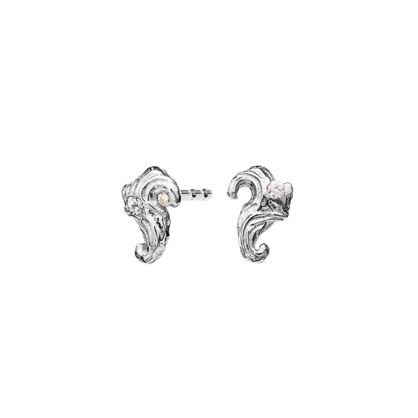 Maanesten 9738c Enola Earrings, Silver