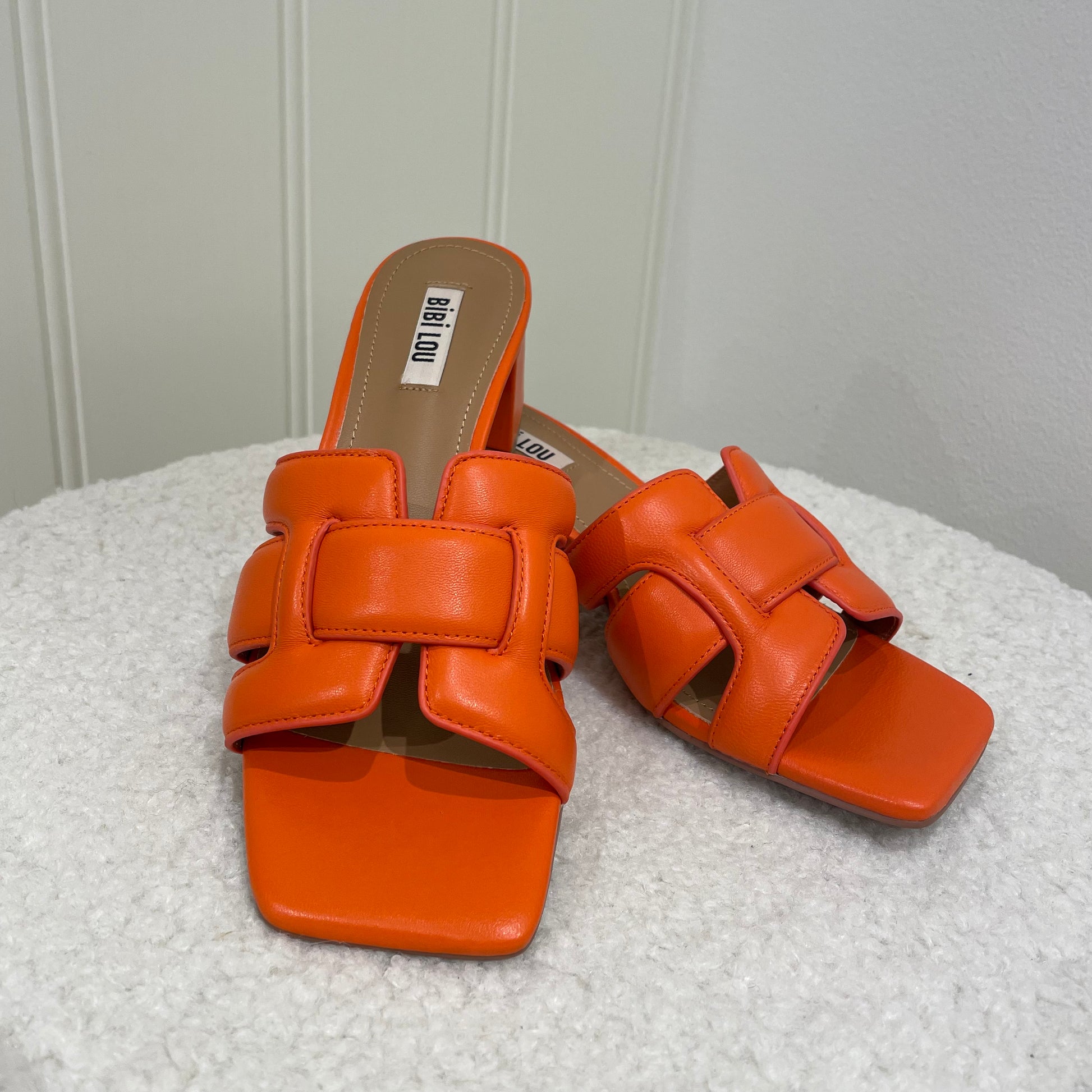 Orange heeled sandal Bibi Lou